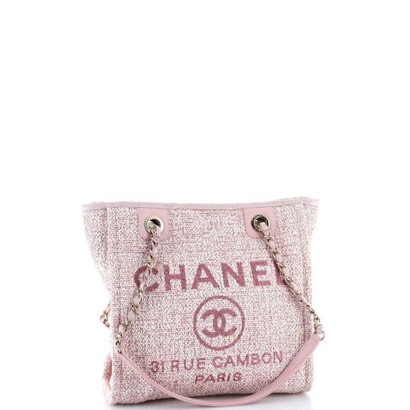 North South Deauville Tote Raffia With #205444C38B - Picture 3 of 7